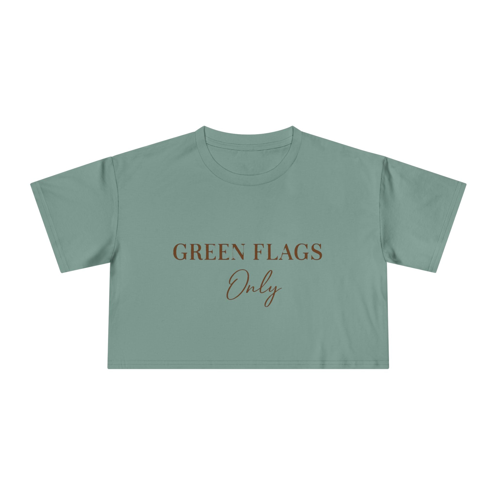 Green Flags Only Crop