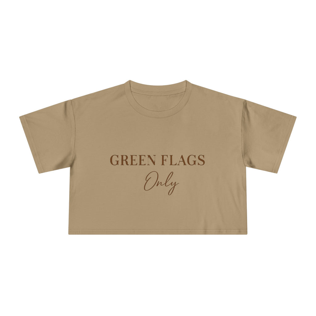 Green Flags Only Crop