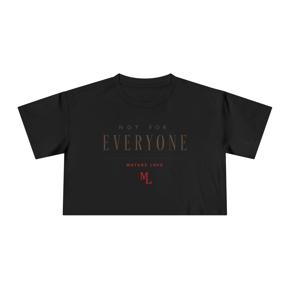 Copy of Copy of Copy of Mature Love Crop Tee