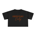 Copy of Green flags only mature Love Crop Tee
