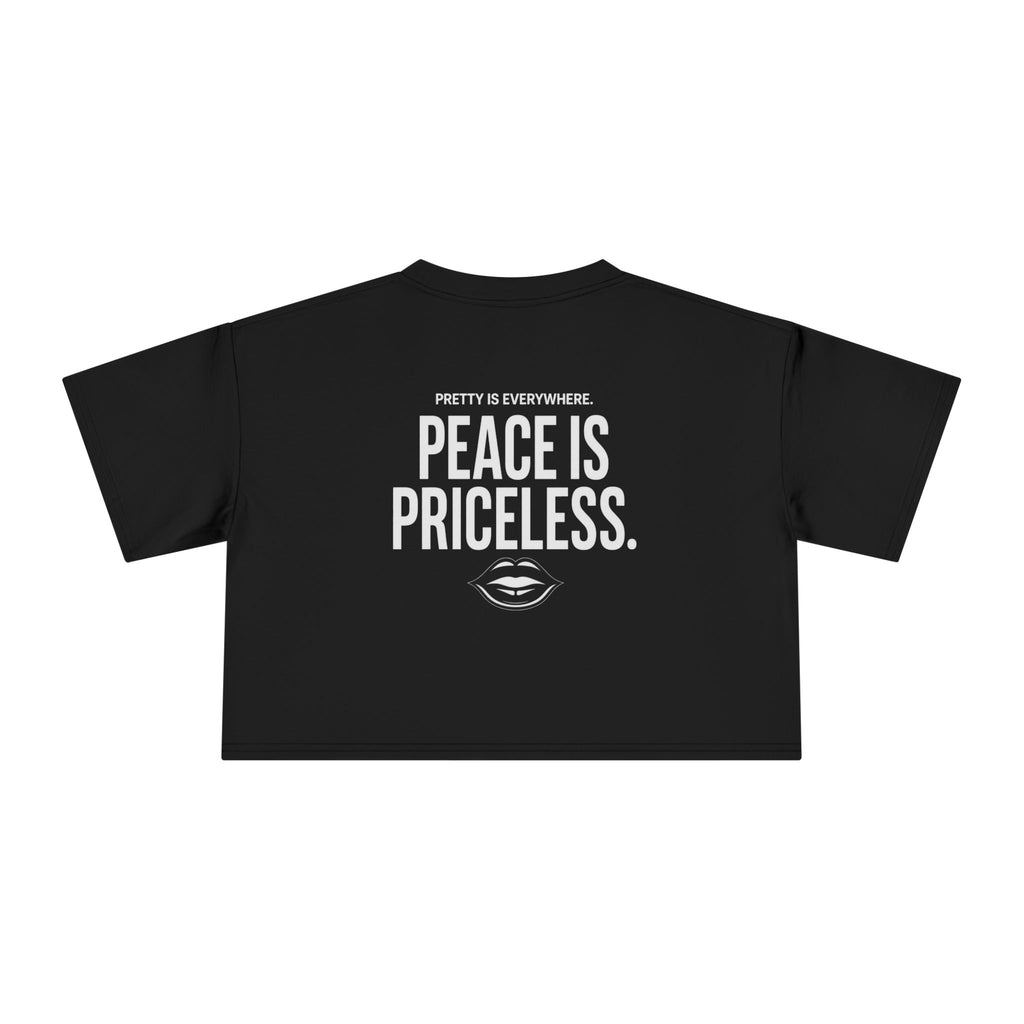 Pretty is everywhere Mature Love Crop Tee collection