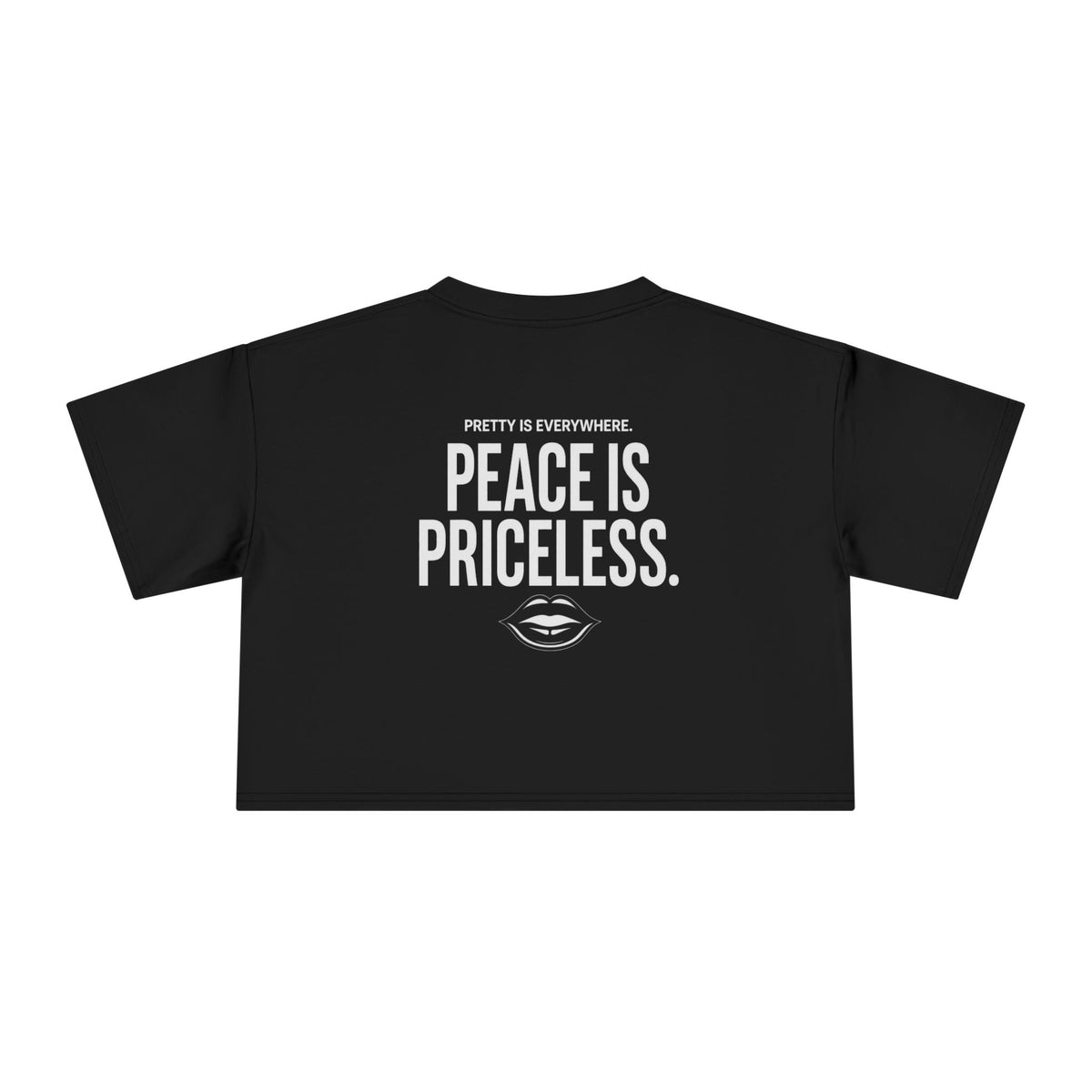 Pretty is everywhere Mature Love Crop Tee collection