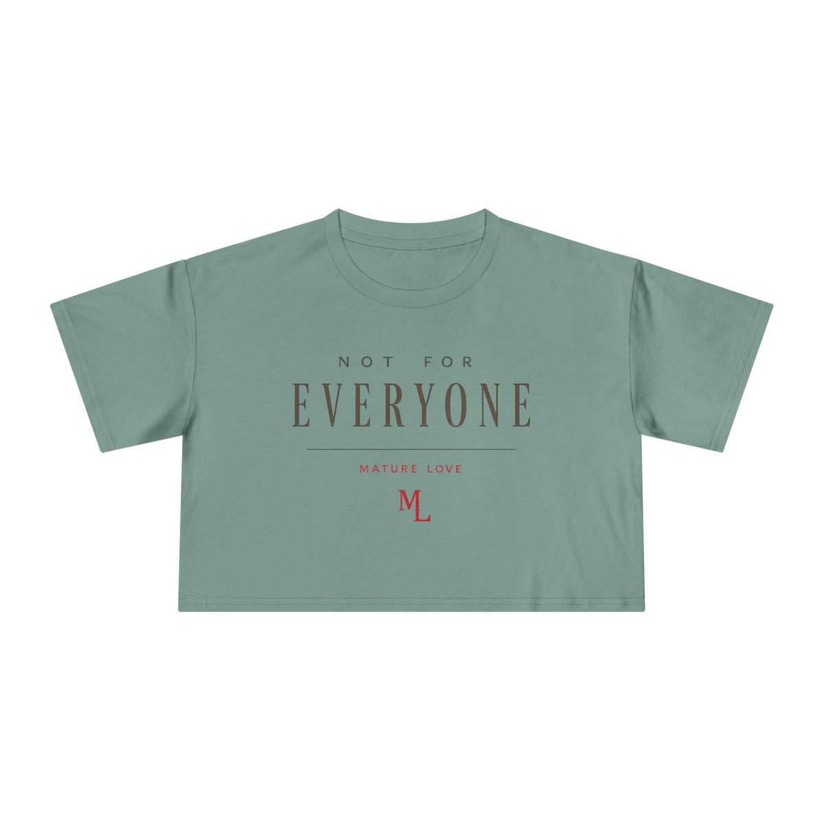 Copy of Copy of Copy of Mature Love Crop Tee