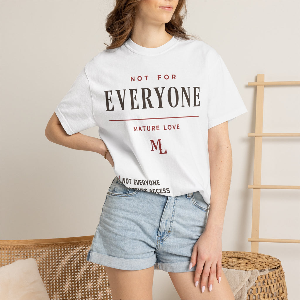 Copy of Copy of Mature Love Signature Tee