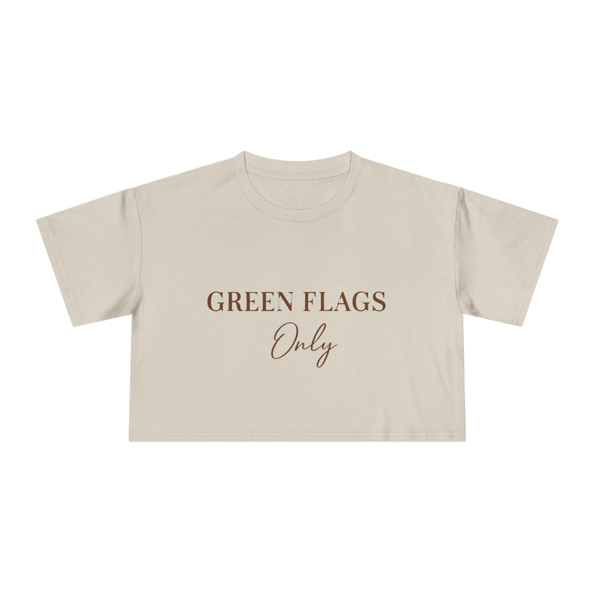 Green Flags Only Crop