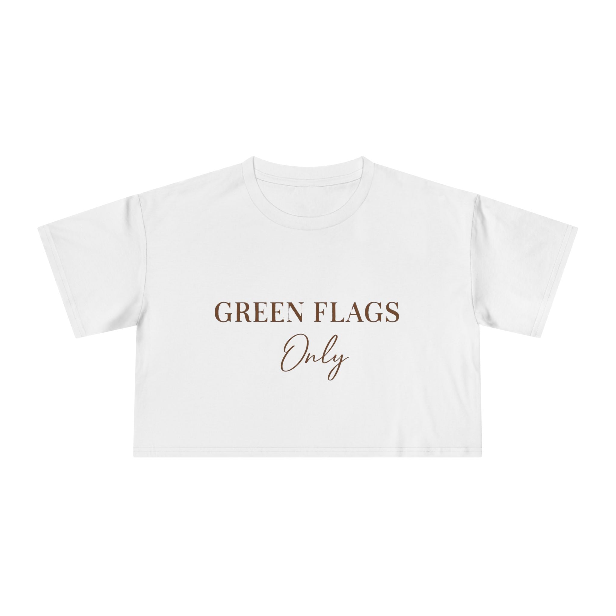 Green Flags Only Crop