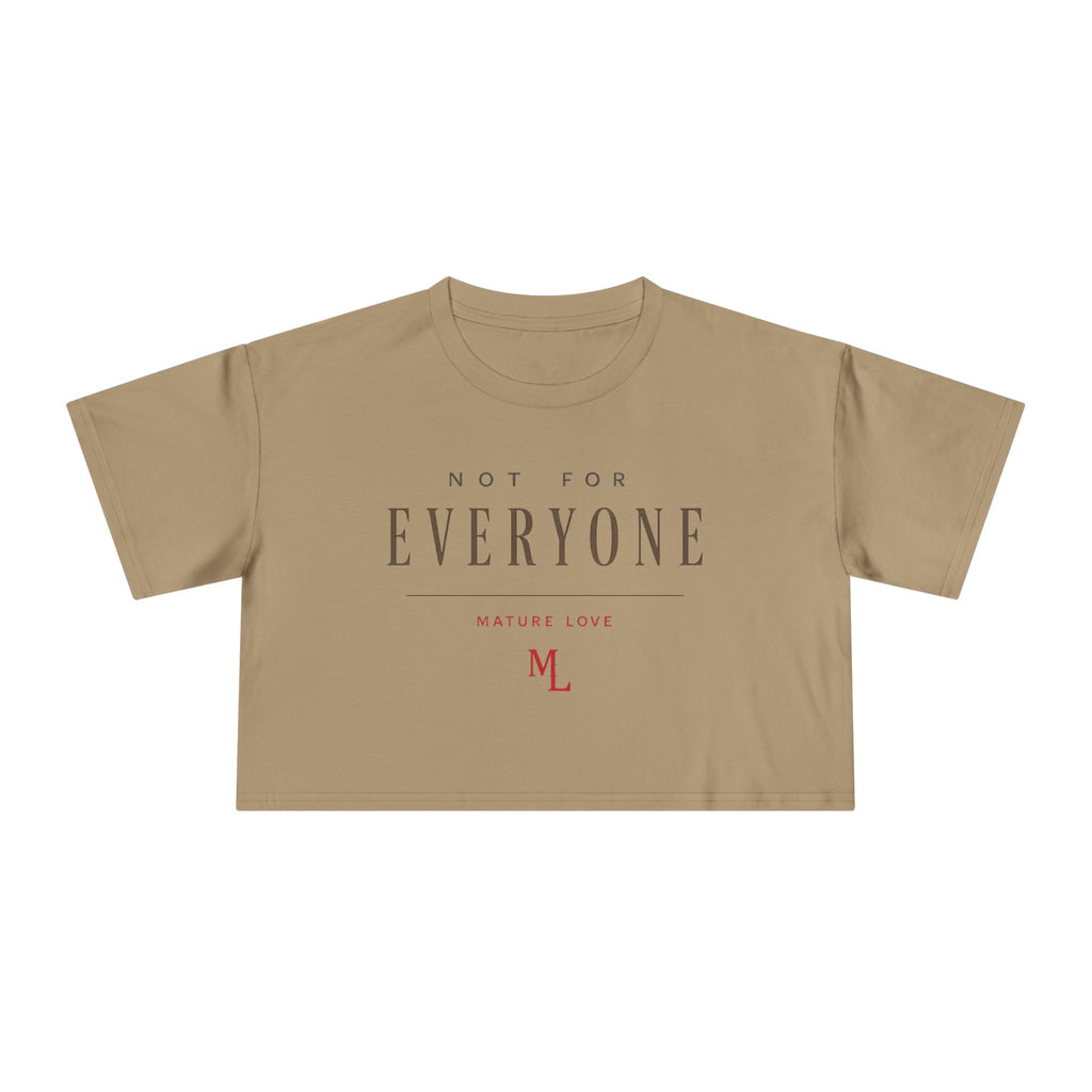 Copy of Copy of Copy of Mature Love Crop Tee