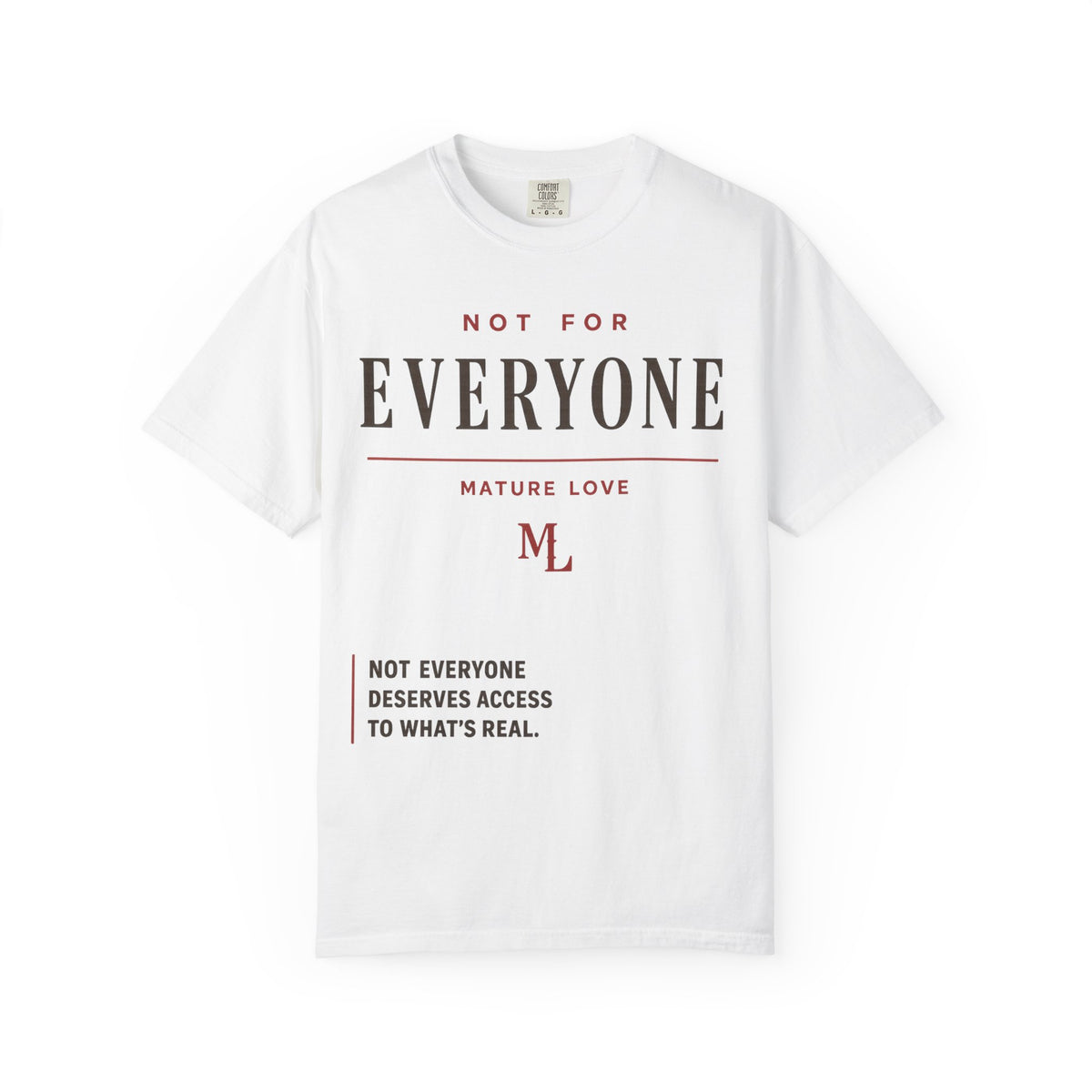 Copy of Copy of Mature Love Signature Tee