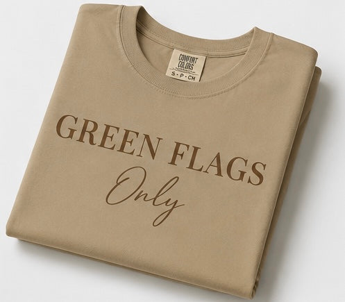 Green Flags Only Crop