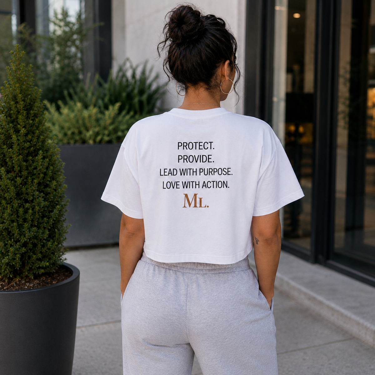 Copy of Copy of Copy of Mature Love Crop Tee